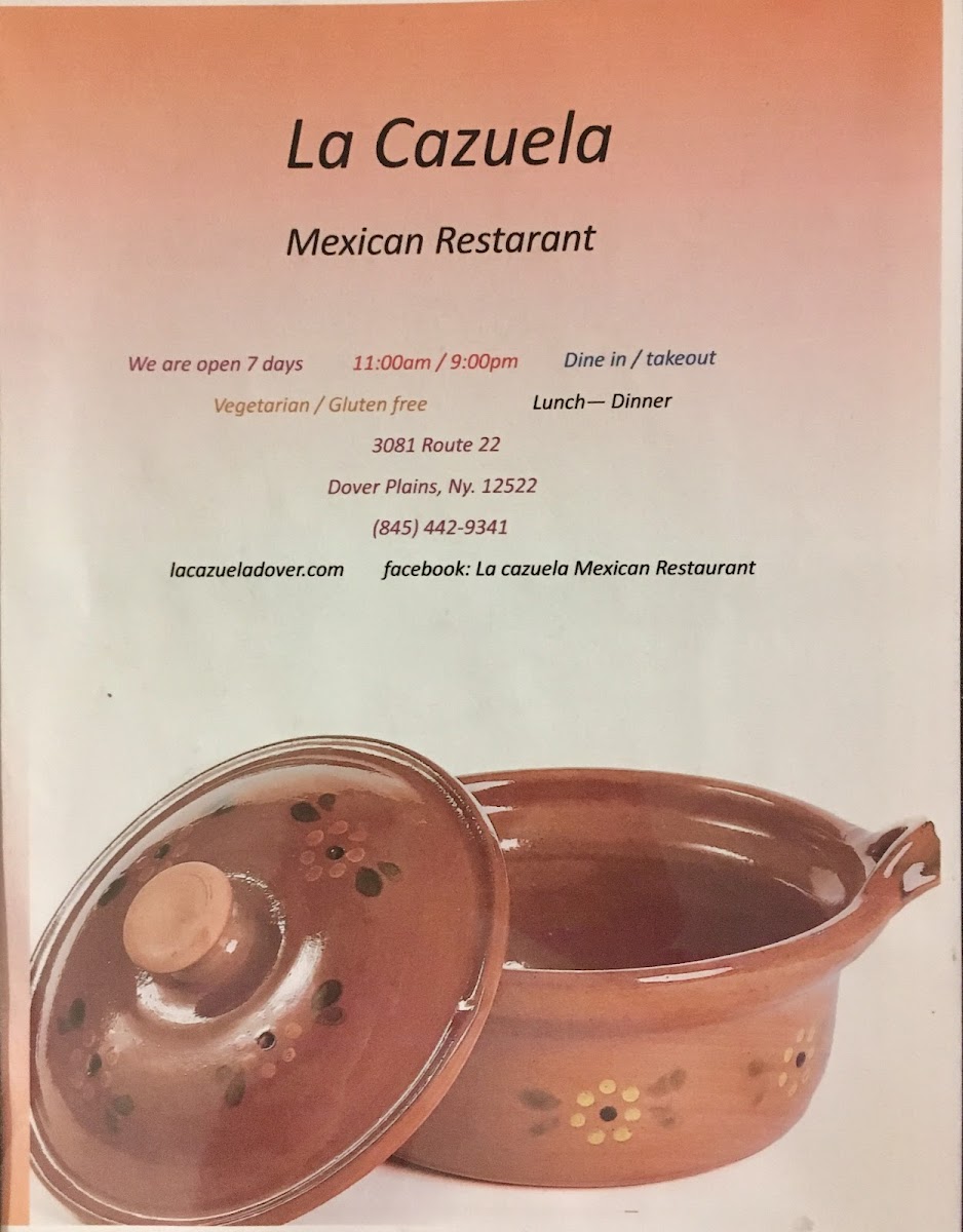 La Cazuela Photo Menu 7