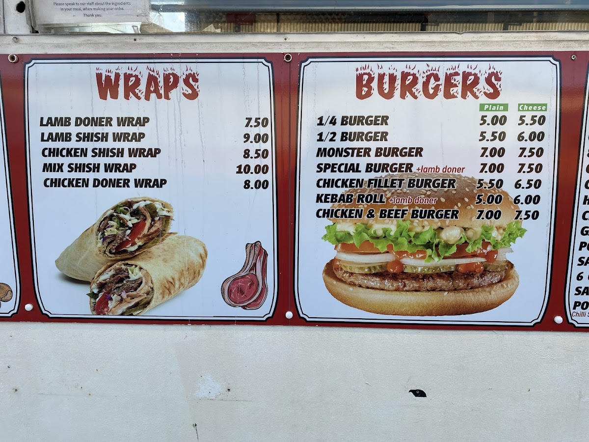 Charlie's kebab Photo Menu 6