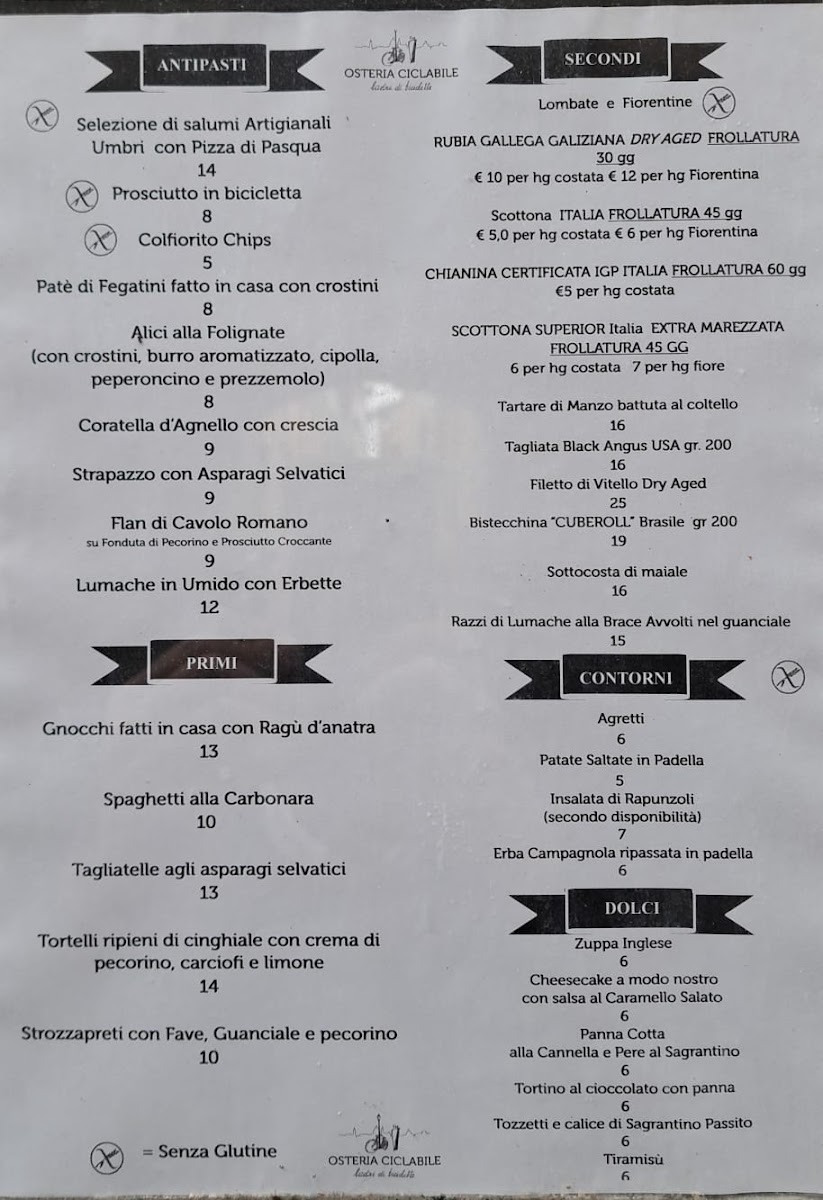Osteria Ciclabile - Ladri di biciclette Photo Menu 2