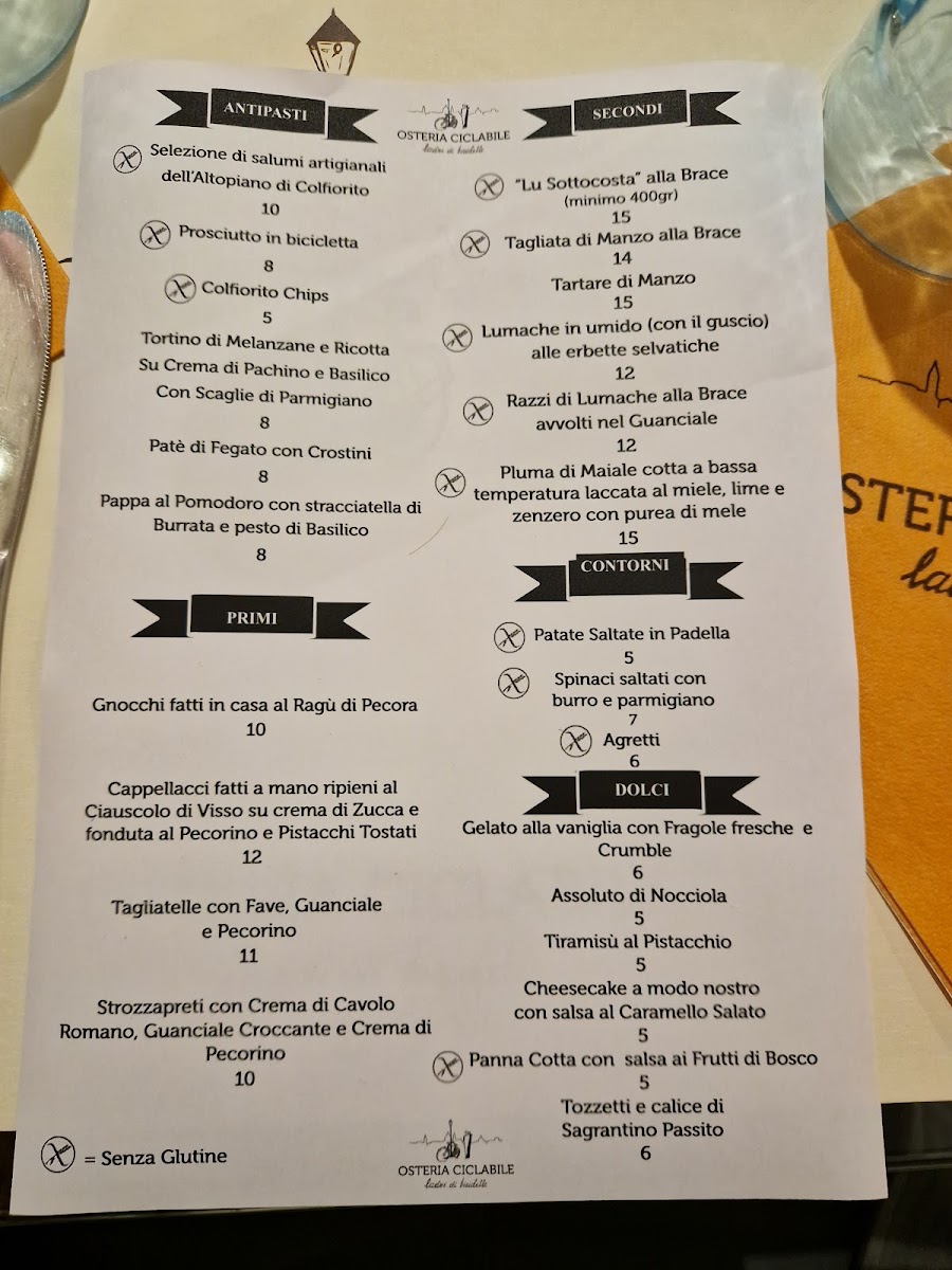 Osteria Ciclabile - Ladri di biciclette Photo Menu 8