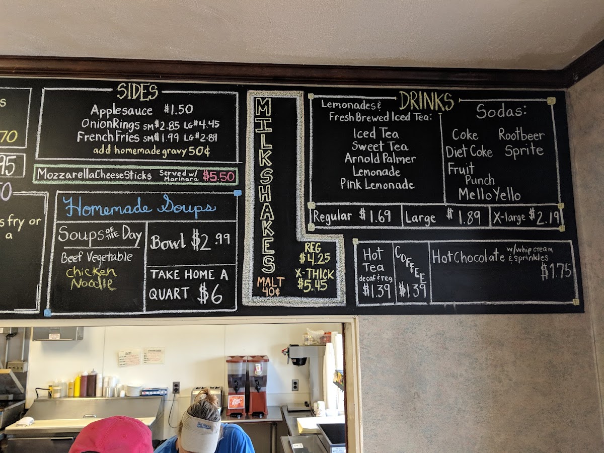 Bill Mack's Ice Cream Photo Menu 3