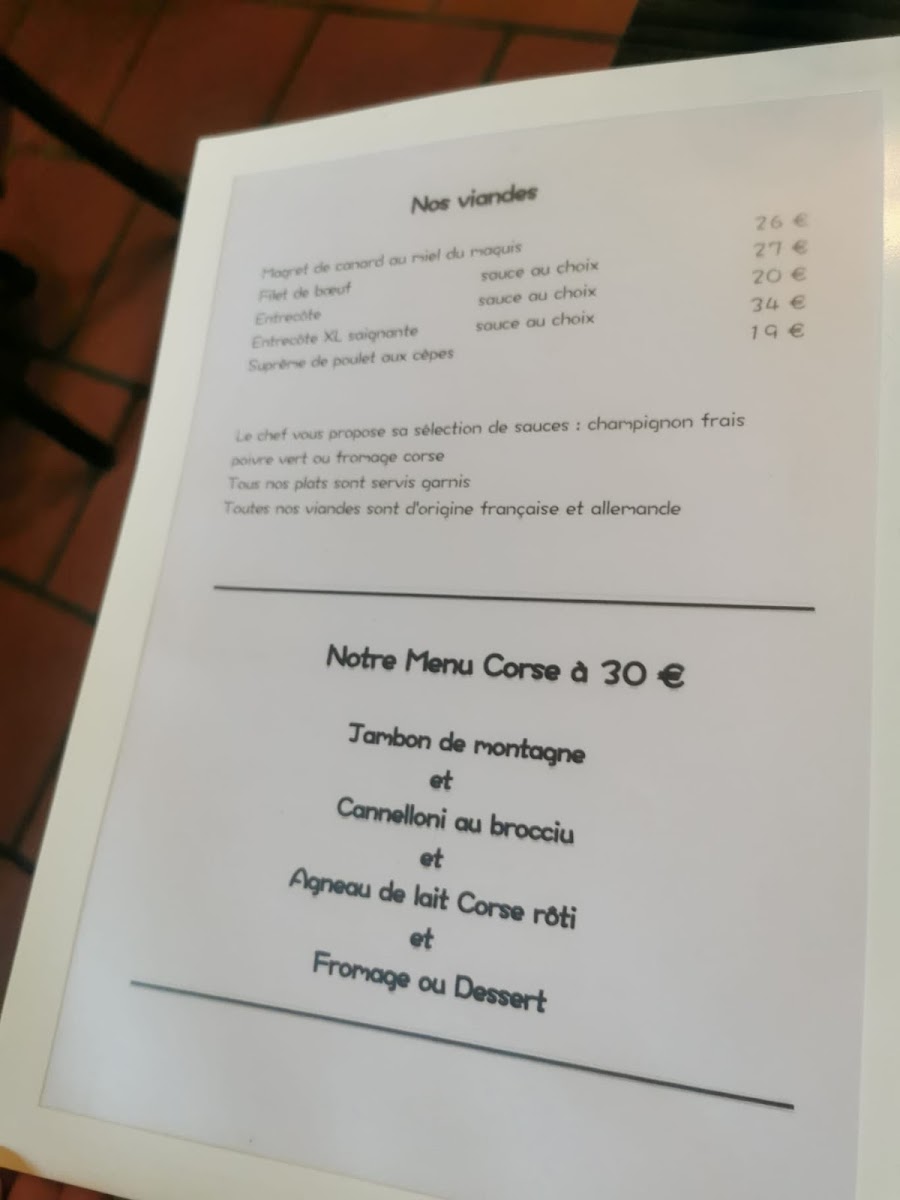 Restaurant Da Mamma Photo Menu 1