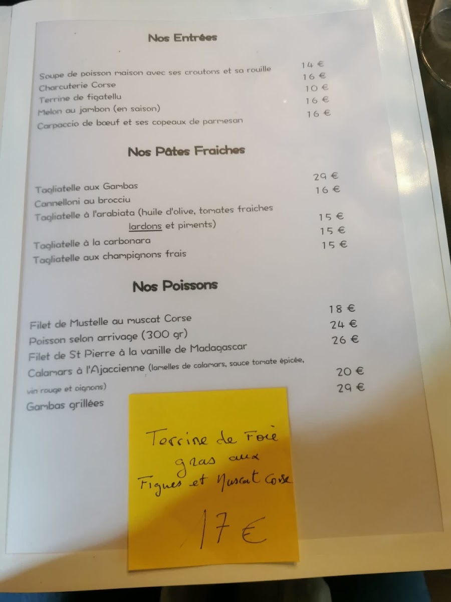 Restaurant Da Mamma Photo Menu 5