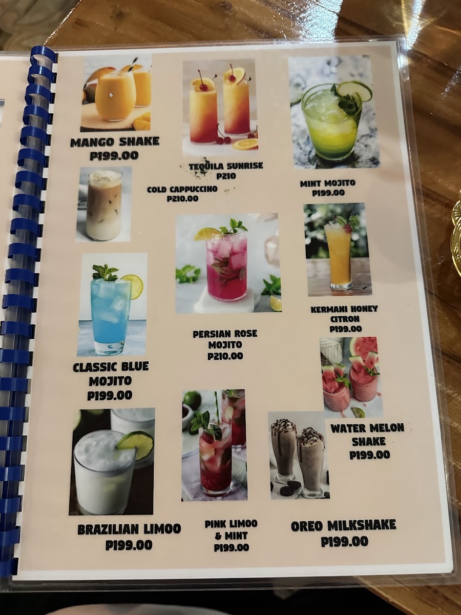 Persia Wrap Photo Menu 5