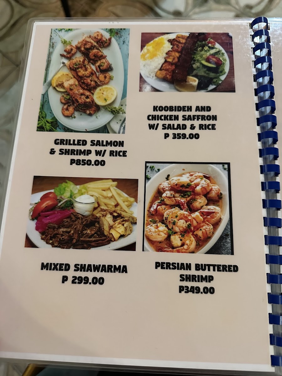 Persia Wrap Photo Menu 6