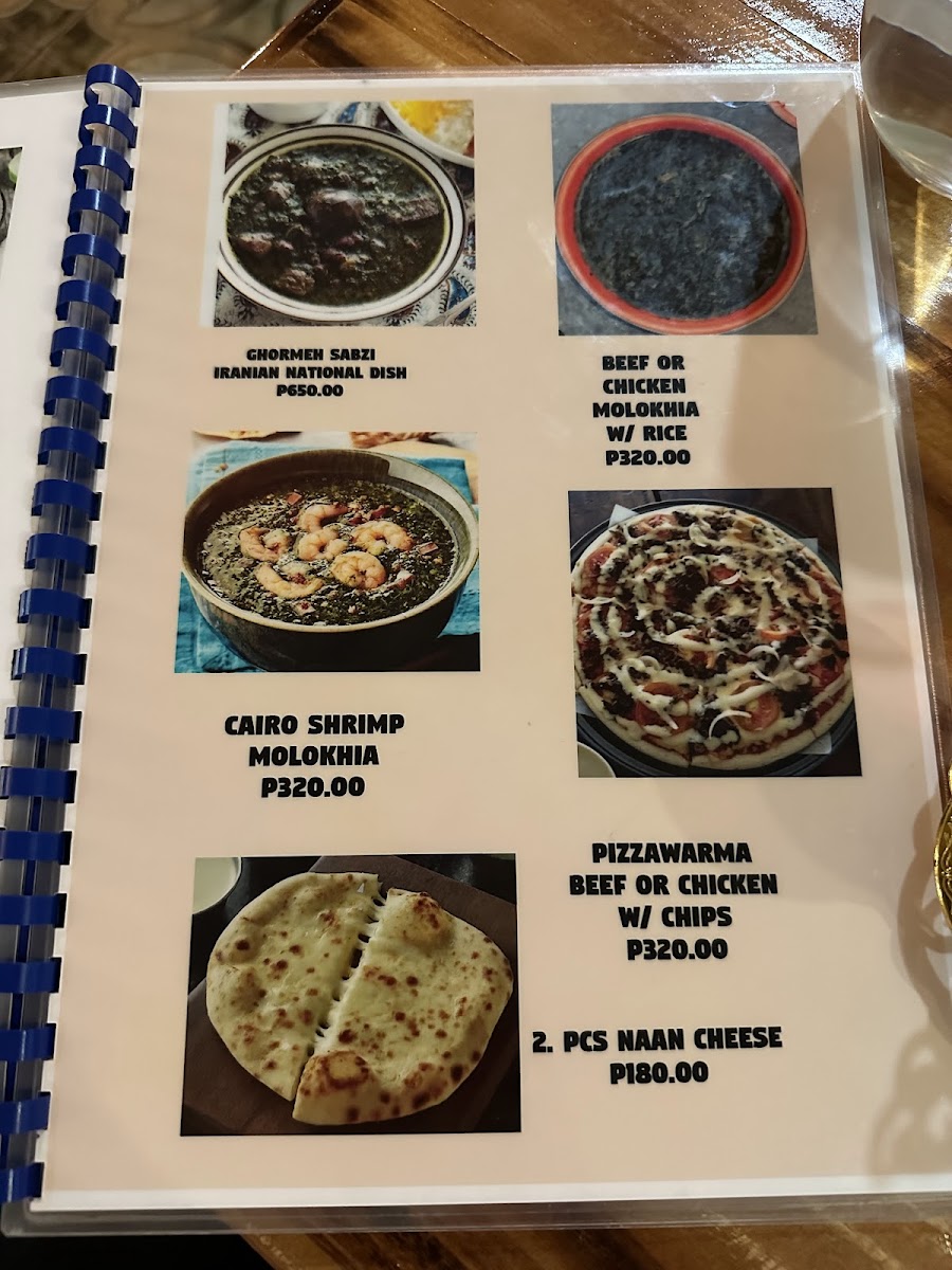 Persia Wrap Photo Menu 7