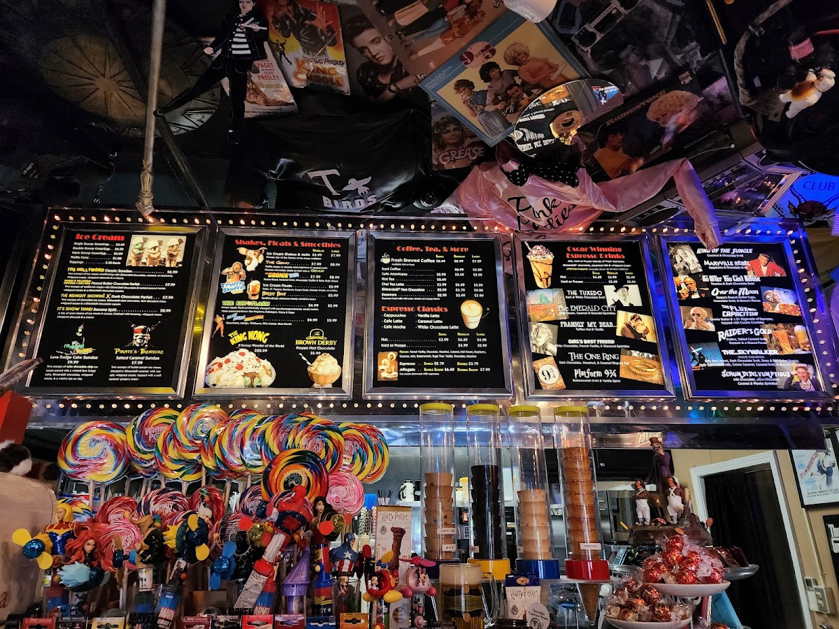 Capitol Theatre Coffee & Ice Cream Parlor Photo Menu 7