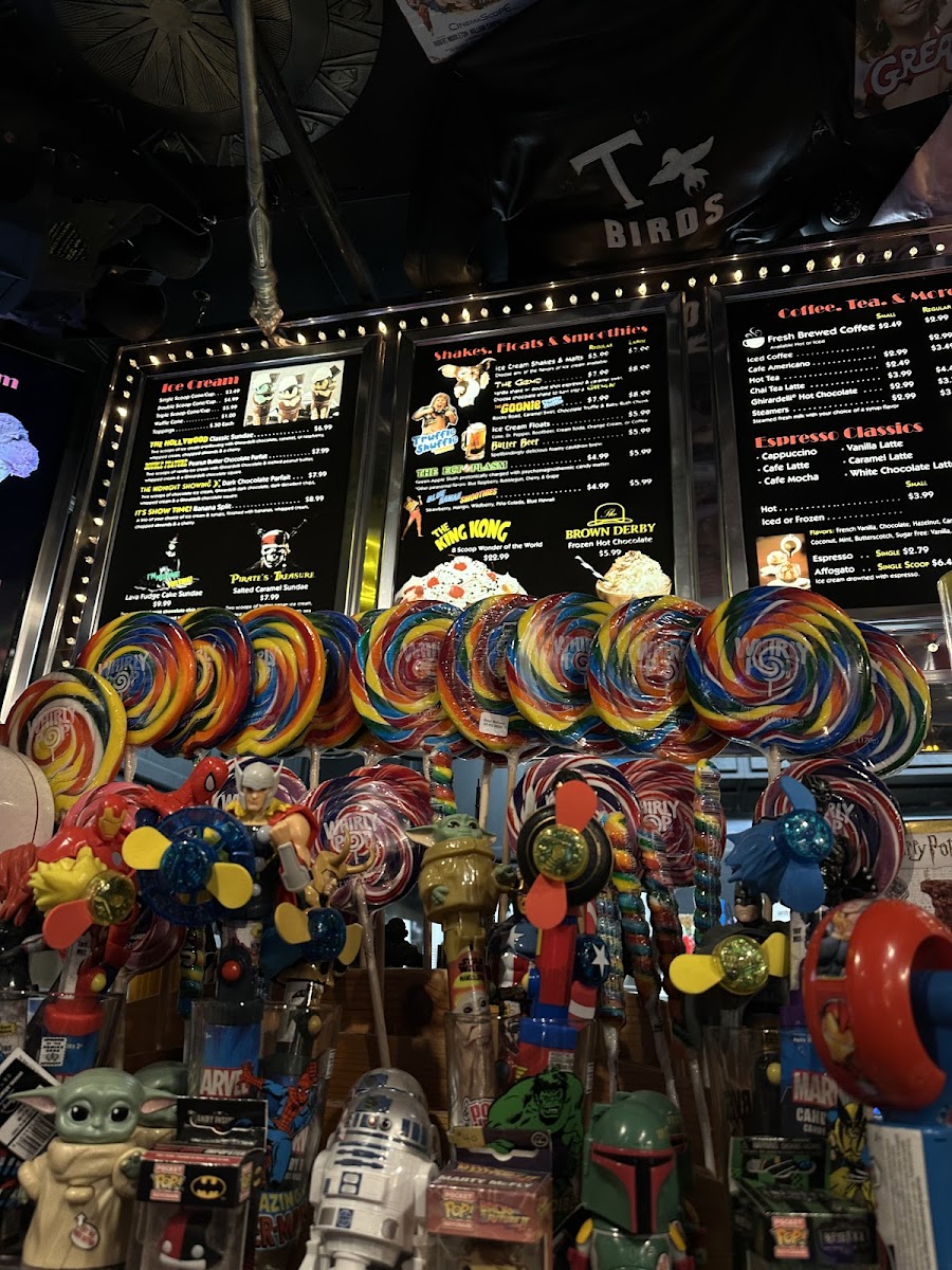 Capitol Theatre Coffee & Ice Cream Parlor Photo Menu 9