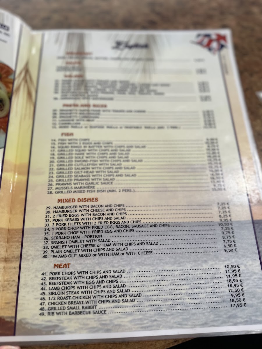 Cafeteria Marisa Photo Menu 4