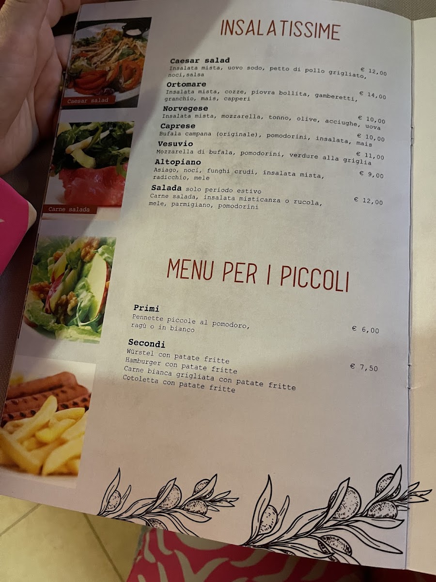 TRATTORIA PIZZERIA LA VOLPE Photo Menu 5