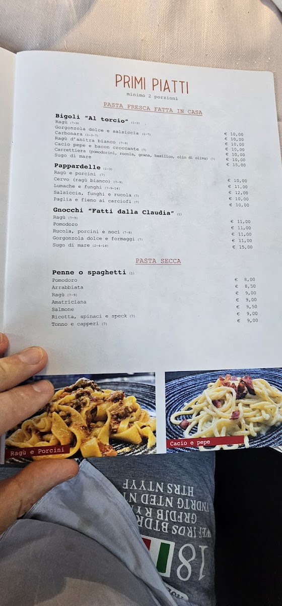 TRATTORIA PIZZERIA LA VOLPE Photo Menu 8