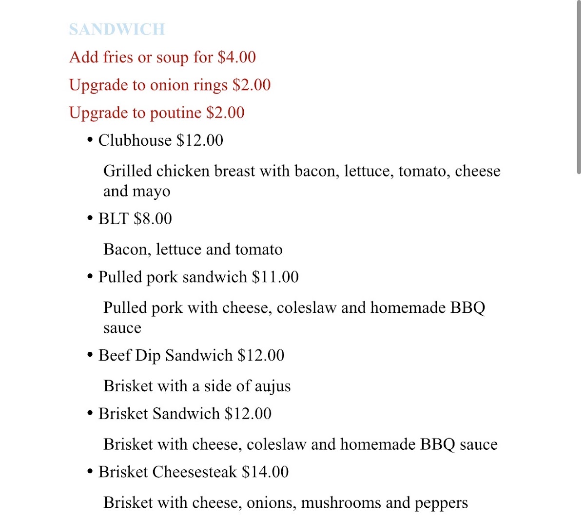 Yummy Nom Nom Photo Menu 2