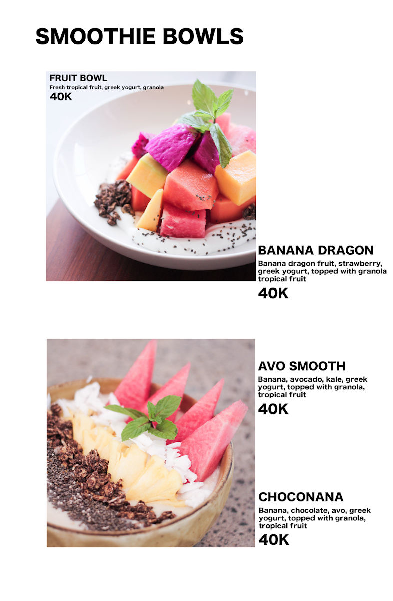 Hulu bali Photo Menu 2