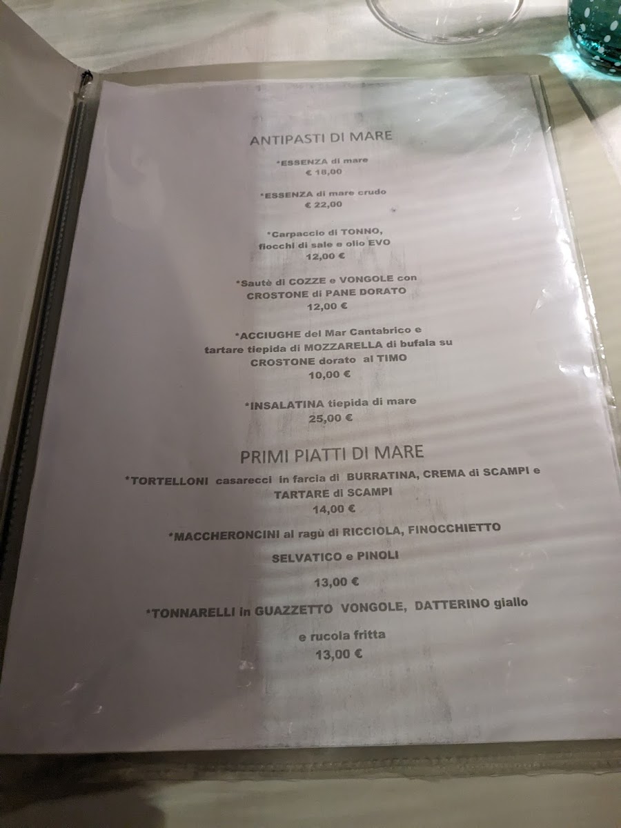 Essenza Photo Menu 2