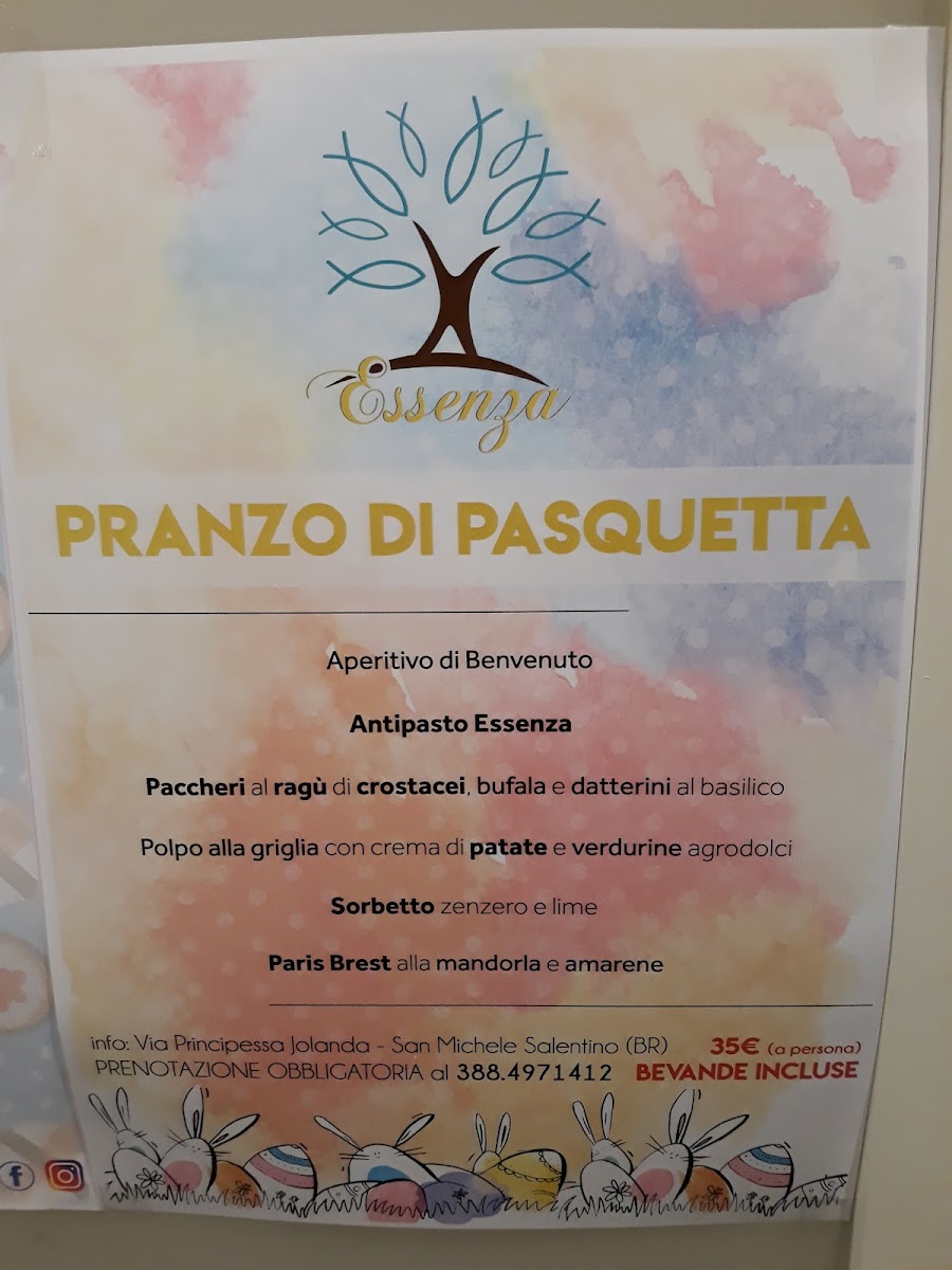 Essenza Photo Menu 4