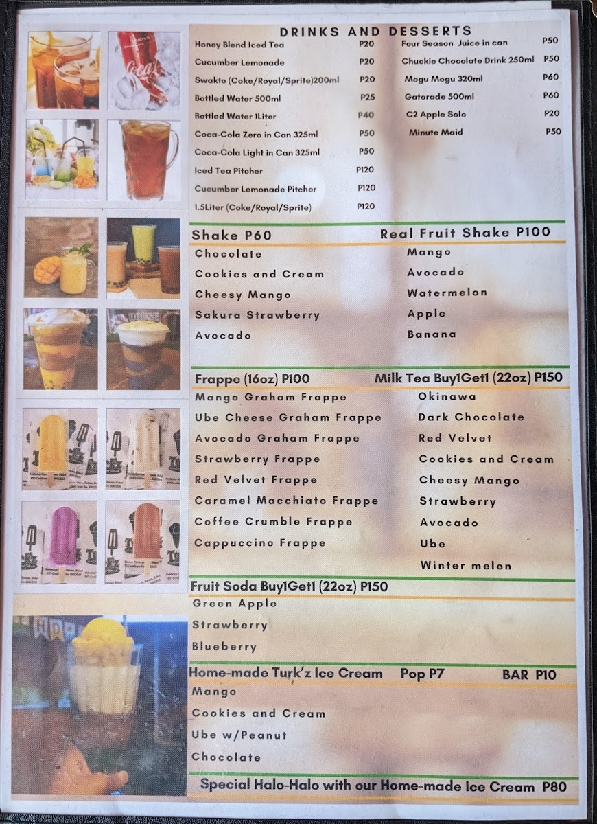 Turk'z Restaurant Photo Menu 9