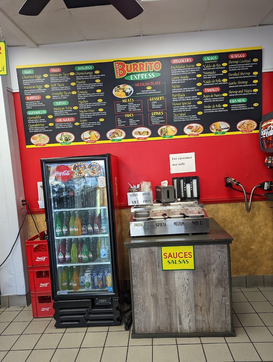 Burrito Express Pooler Photo Menu 7