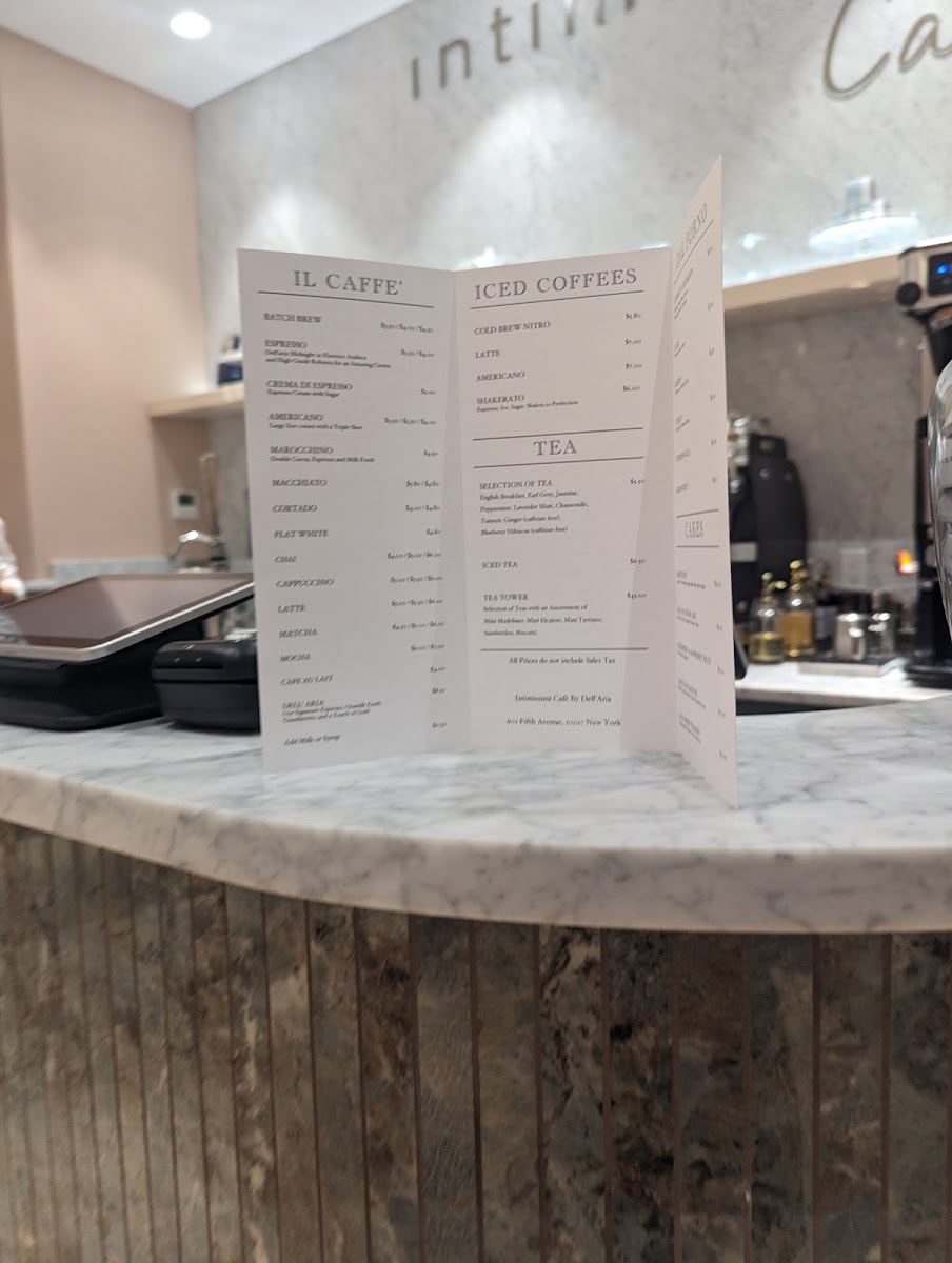 Intimissimi cafe' by DELL'ARIA Photo Menu 1