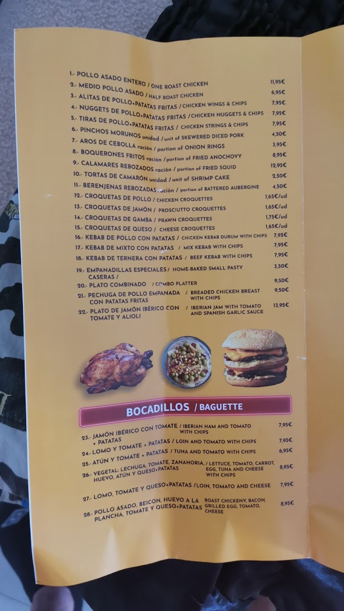 The King Chicken Photo Menu 9