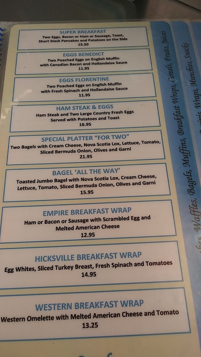 Empire Diner Photo Menu 4