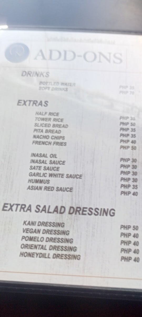 Out of Nowhere Kitchen Pagadian Photo Menu 10