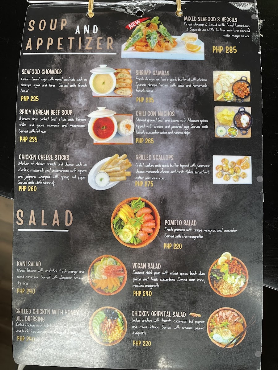 Out of Nowhere Kitchen Pagadian Photo Menu 5