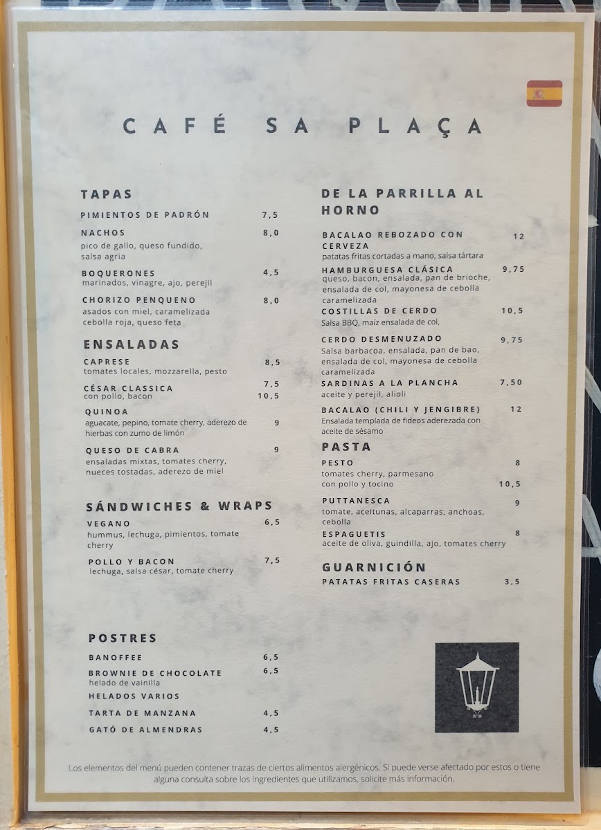 Cafè sa Plaça Photo Menu 2