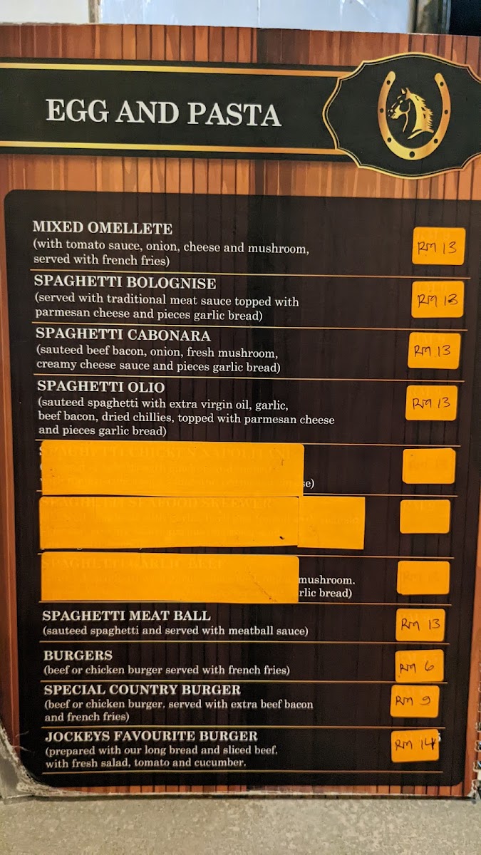 Stable Steak House Kg Baru Photo Menu 2