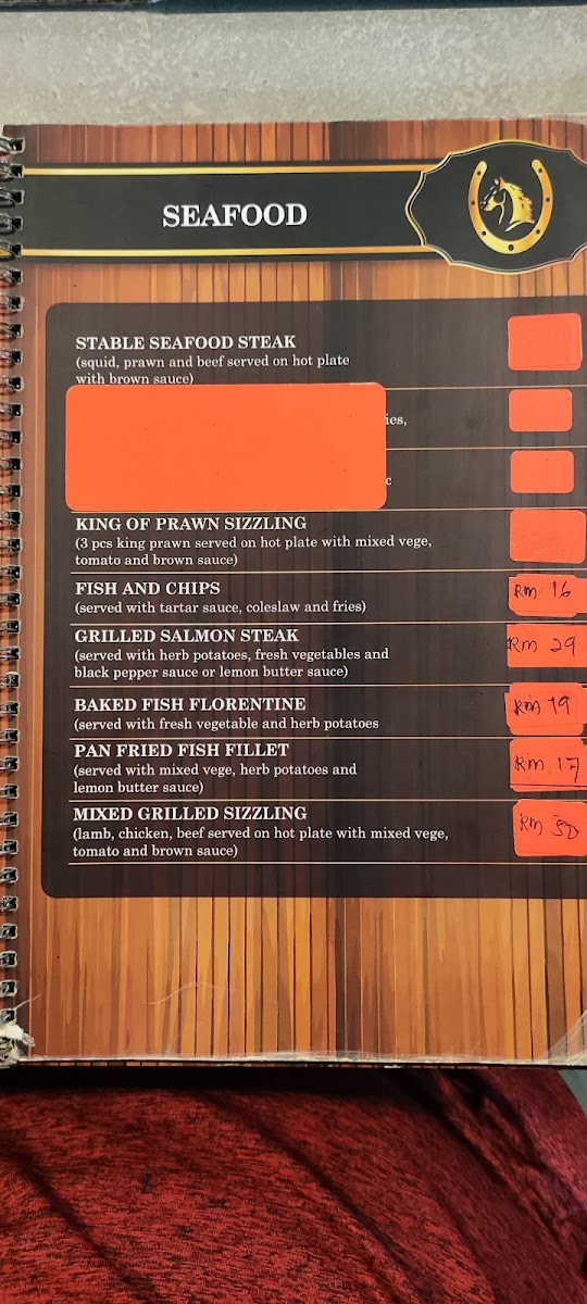 Stable Steak House Kg Baru Photo Menu 3