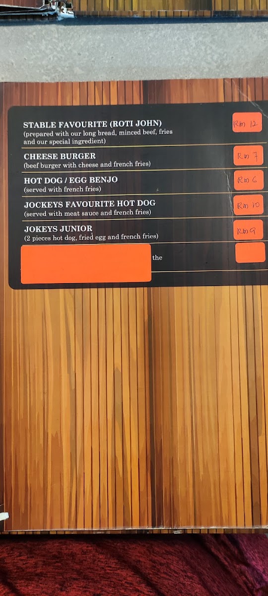 Stable Steak House Kg Baru Photo Menu 9