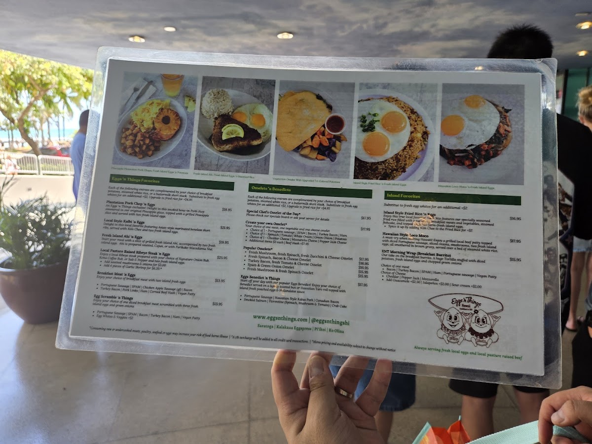 Eggs 'n Things - Waikiki Beach Eggspress Photo Menu 10