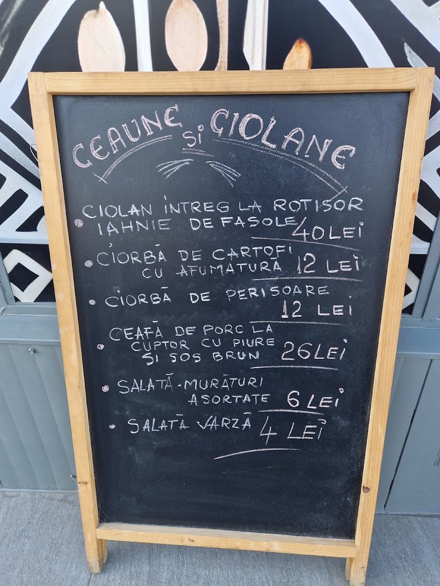 Ceaune și Ciolane Photo Menu 1