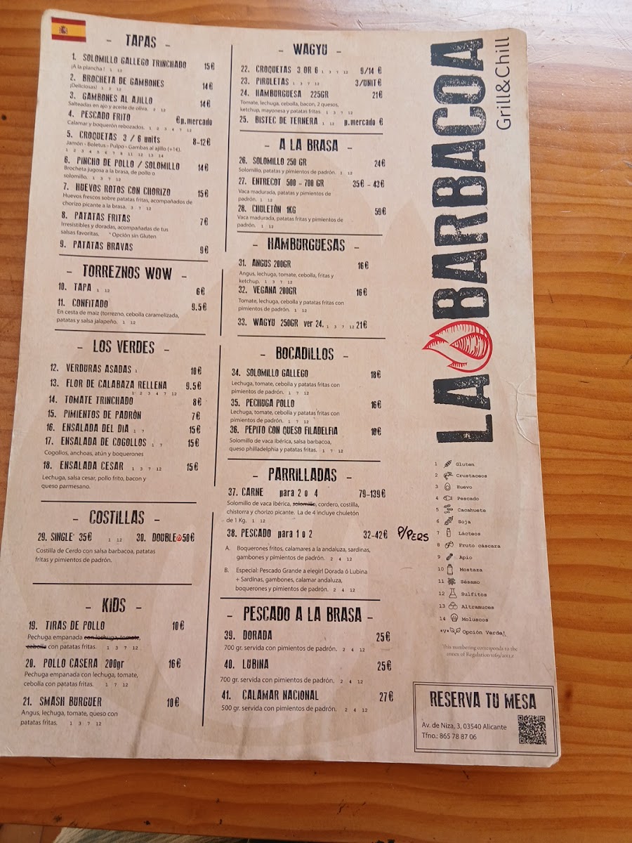 La Barbacoa Grill & Chill Photo Menu 2