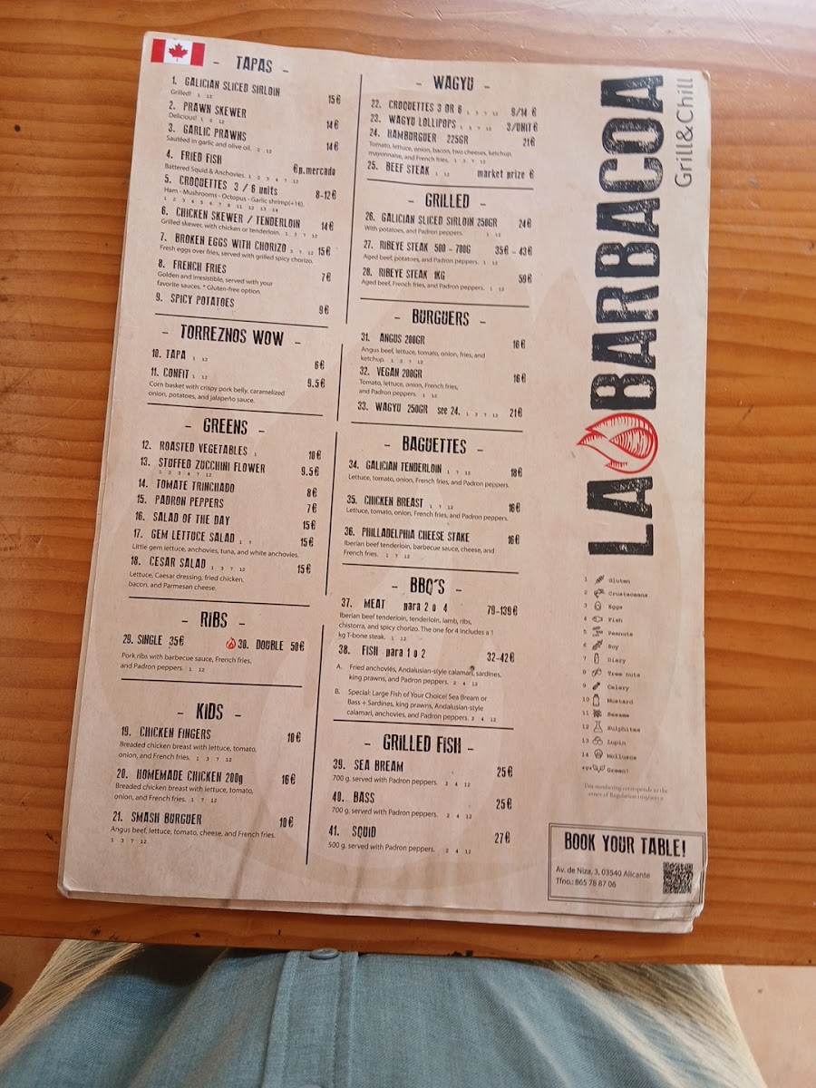 La Barbacoa Grill & Chill Photo Menu 3