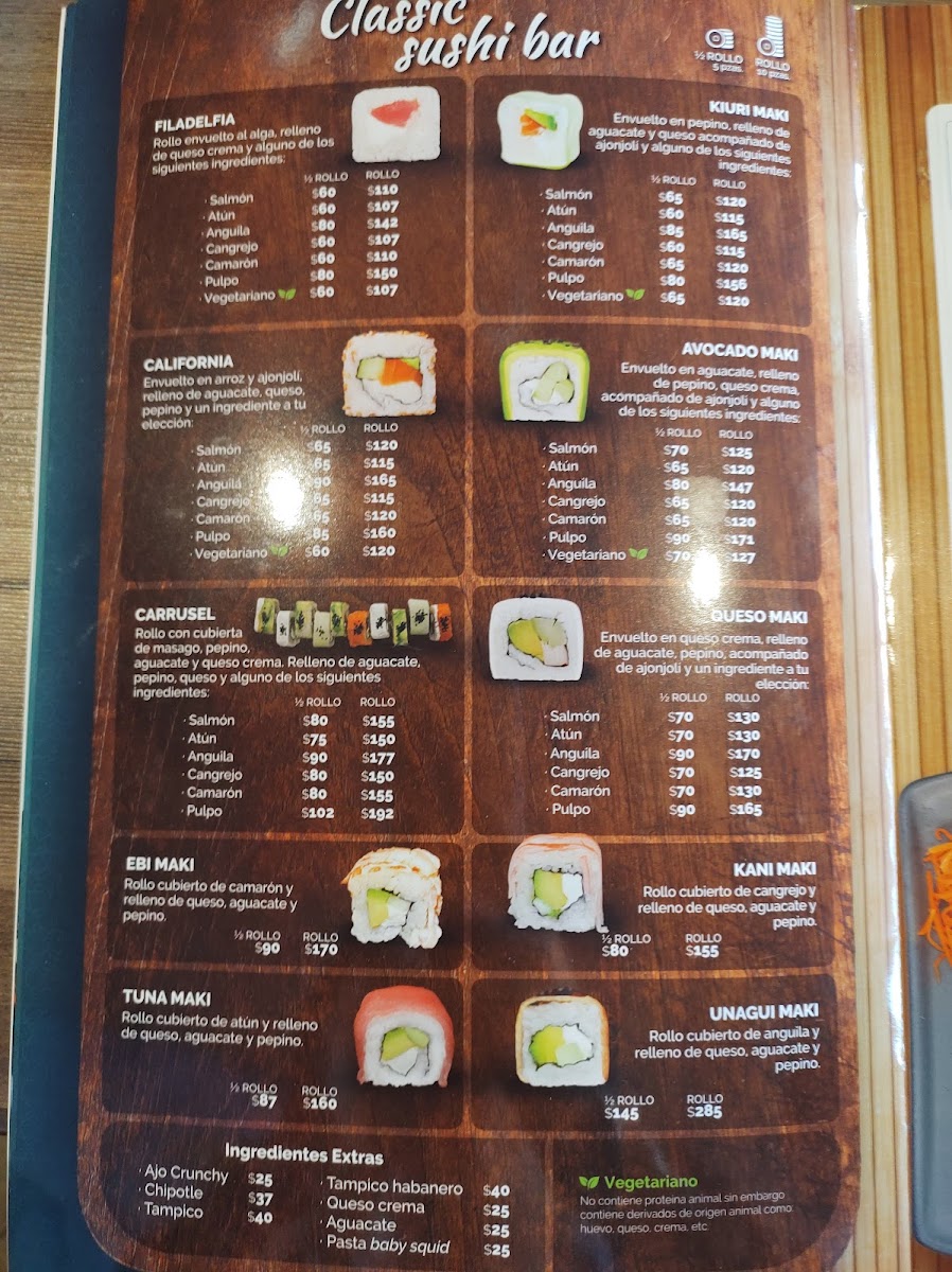 Mr. Sushi Colosio Photo Menu 7