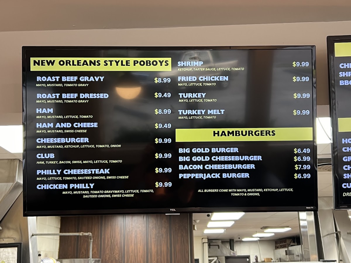 Gold Post Sandwich House Inc Photo Menu 3