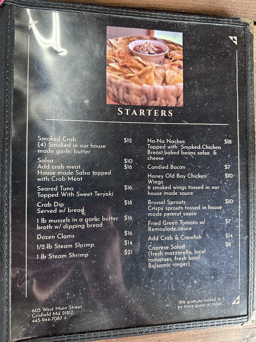Chesapeake Bay Seafood & Steaks Photo Menu 3
