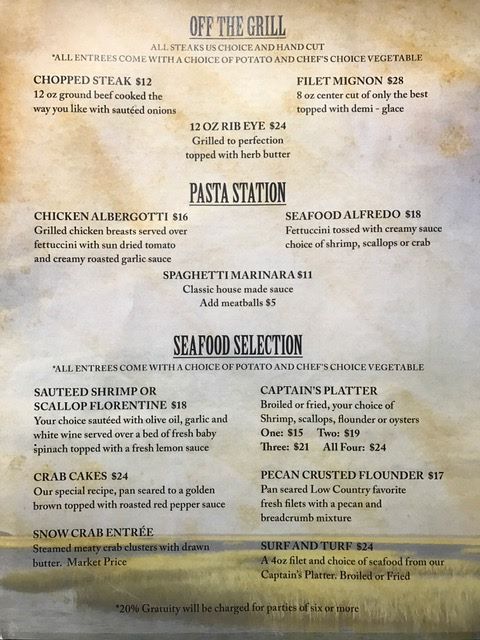Albergotti Grill Photo Menu 3
