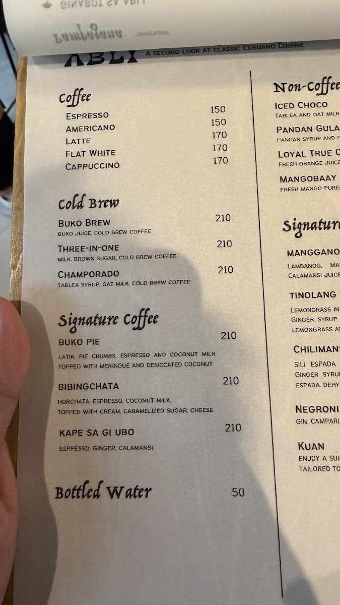 Abli Cebu Photo Menu 8