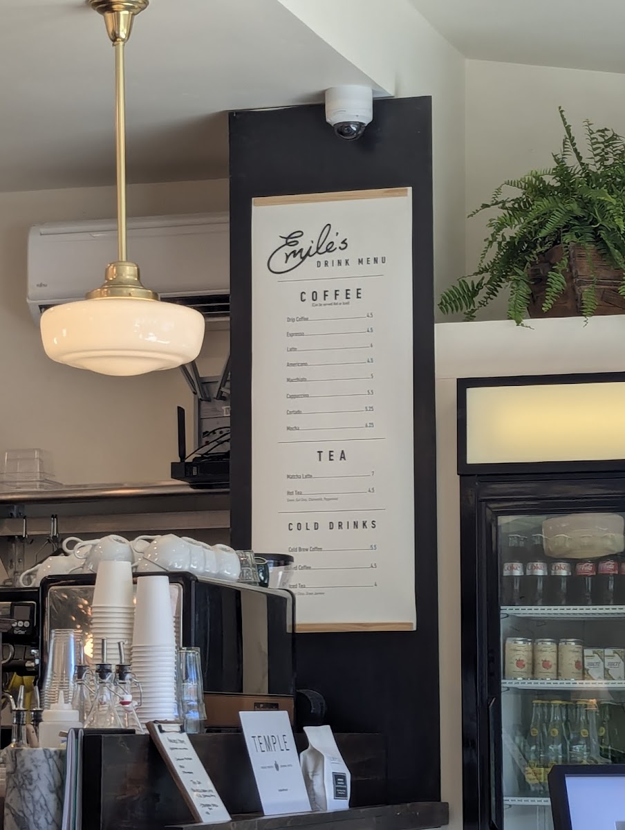 Emile's Cafe Photo Menu 9