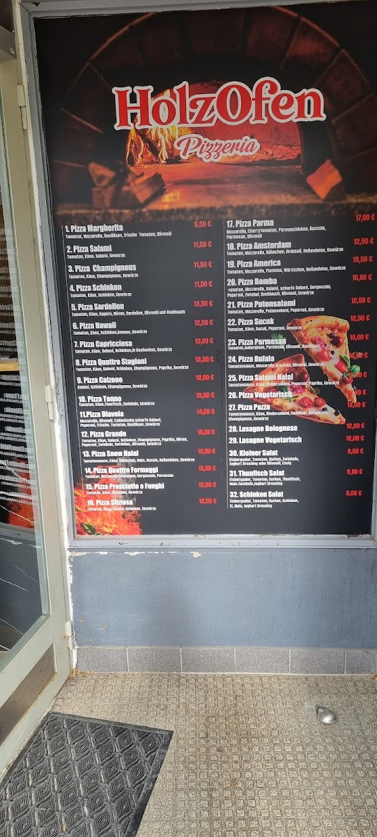 Holzofen Pizzeria Photo Menu 8