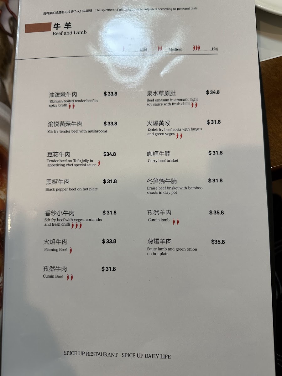 SPICE UP RESTAURANT 渝悦·木桶鱼 Photo Menu 5