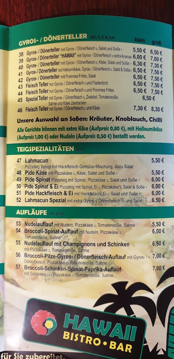 HAWAII-BISTRO-BAR-SOHLAND Photo Menu 10