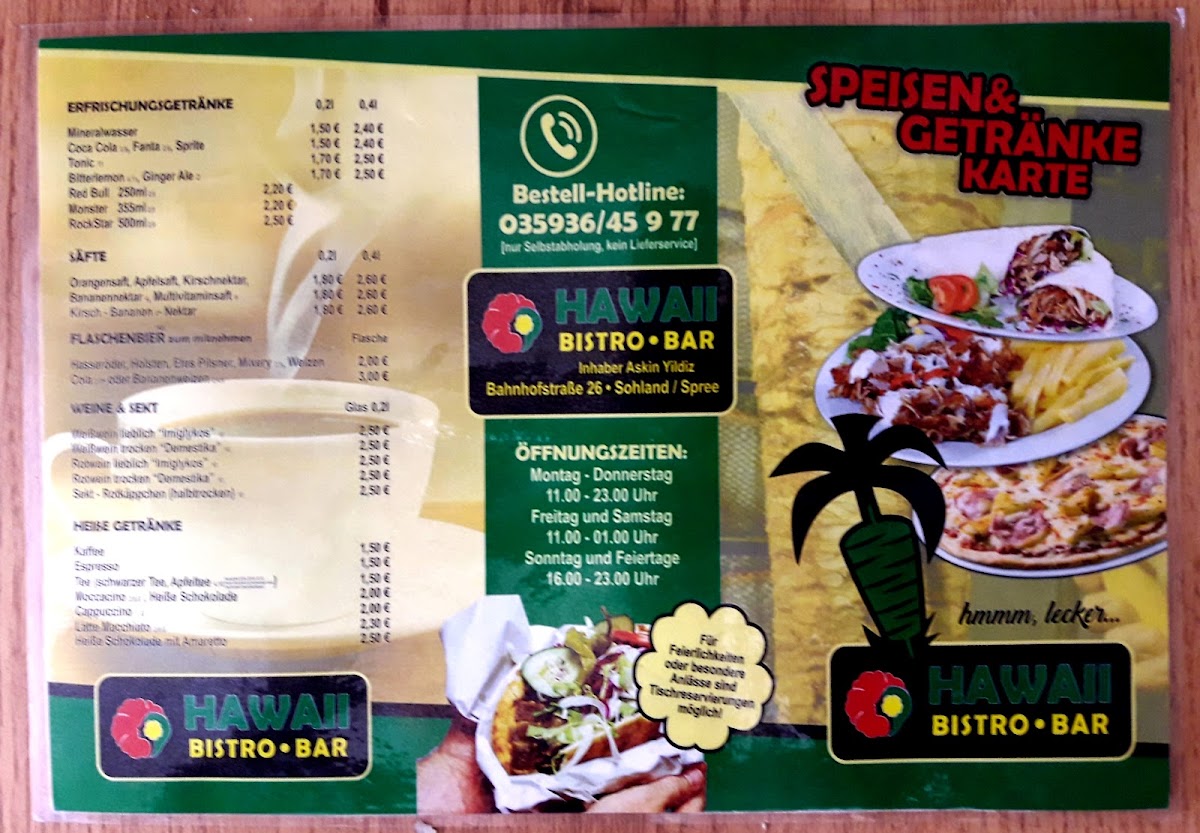 HAWAII-BISTRO-BAR-SOHLAND Photo Menu 6