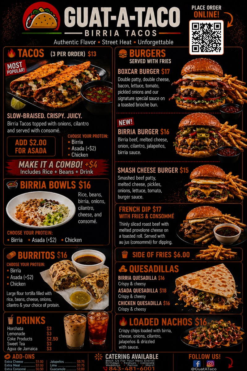 Guat-A-Taco Photo Menu 1