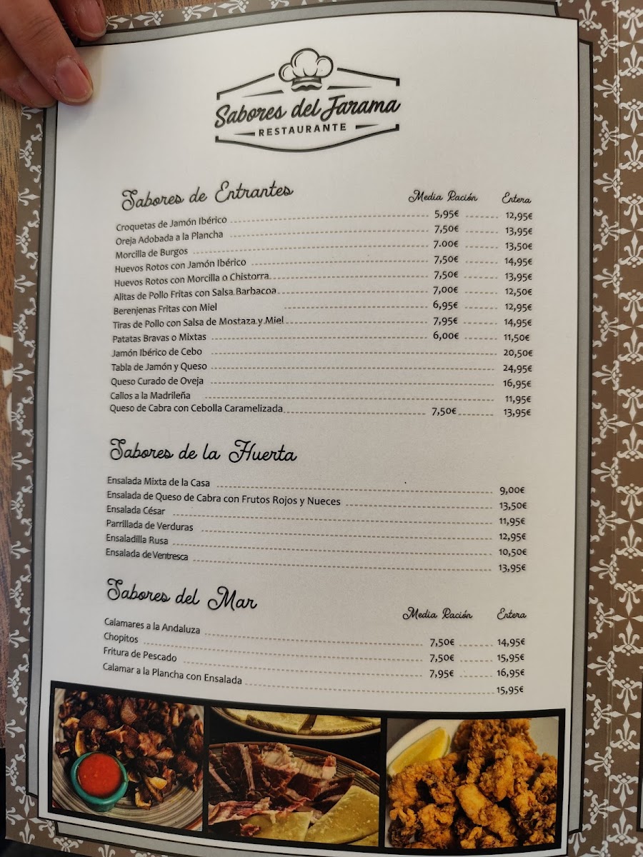 Sabores del Jarama Photo Menu 1