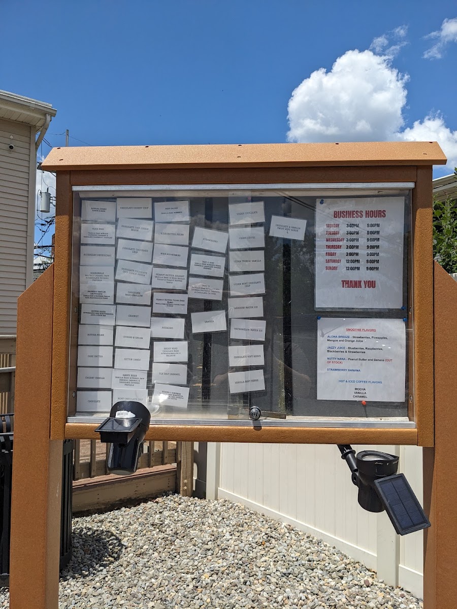 Heavenly Havens Creamery Photo Menu 2