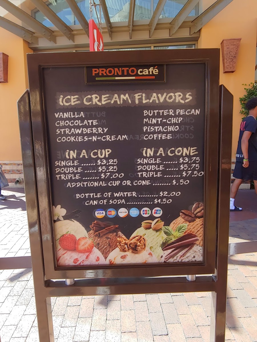 Pronto Cafe Photo Menu 2