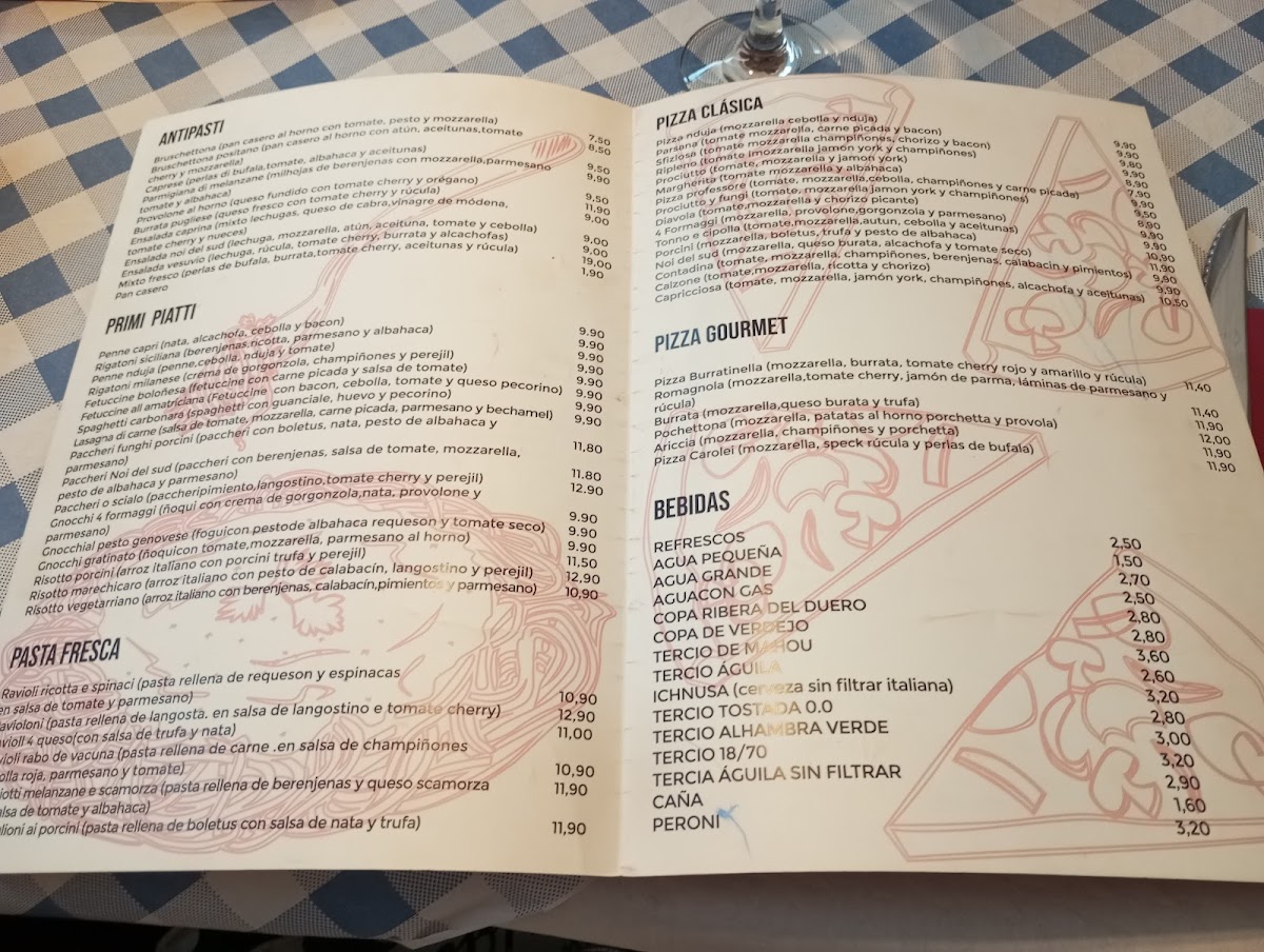 Trattoria Pizzeria Noi del Sud Photo Menu 10