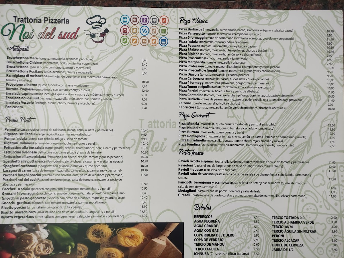 Trattoria Pizzeria Noi del Sud Photo Menu 5